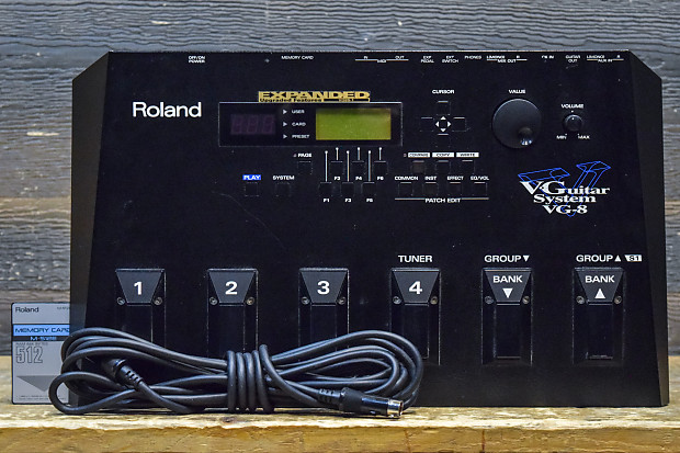 Roland VG-8 V-Guitar System Expanded Upgraded Features VG8S