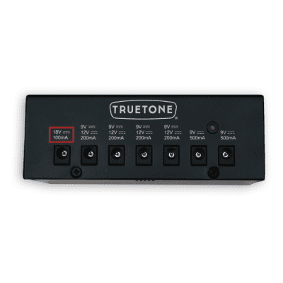 New TrueTone 1 Spot Pro CS 7 Isolated Pedal Power Supply True Tone CS7 image 3
