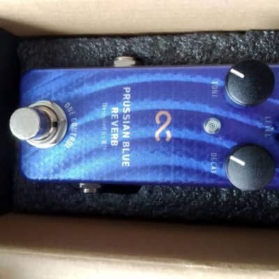 One Control Prussian Blue Reverb Pedal for sale
