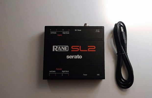 Rane Serato SL2 Interface Sound Card for Serato Scratch Live and Serato DJ  SL-2 SDJ SSL
