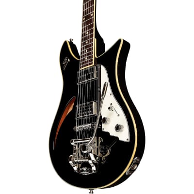Duesenberg Double Cat Electric Guitar-Black image 3
