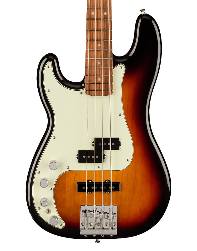 NEW Fender Player Plus Precision Bass Left-Hand - 3-Color Sunburst (278) image 1