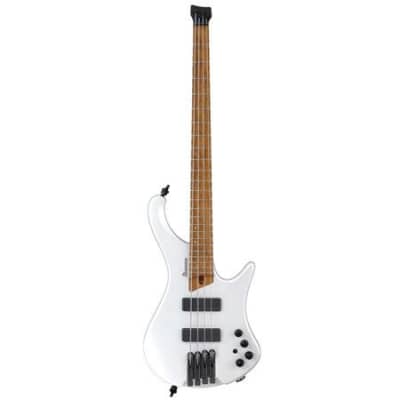 Ibanez Bass Workshop EHB1000 Bass Guitar - Pearl White Matte w/ Bag for sale