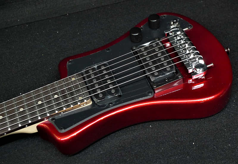 Hofner CT Series HCT-SH-D-R Double Pickup Shorty DeLuxe Travel / Mini Electric Guitar with Gig Bag image 1