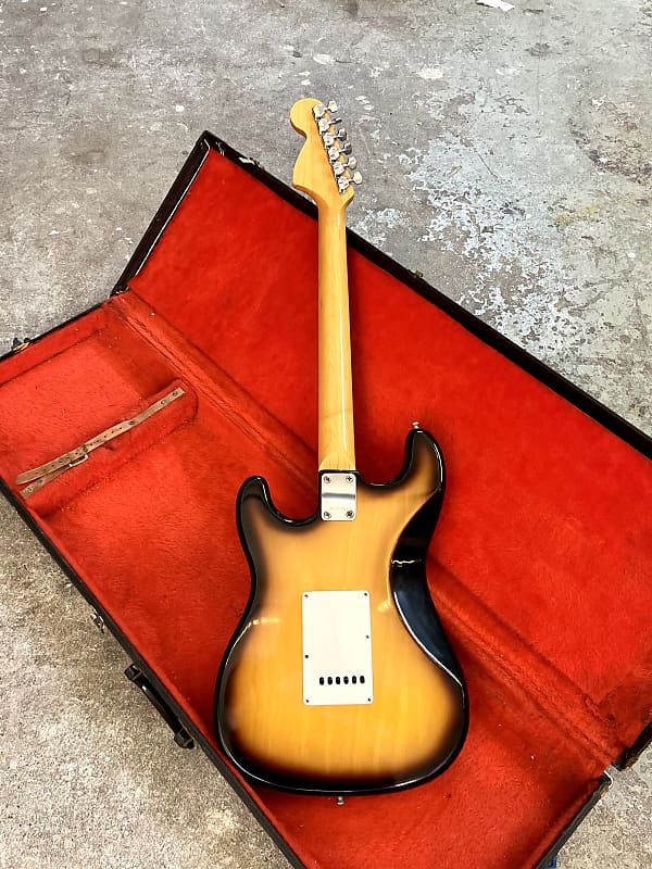 シュトックハウゼン マントラ MANTRA WERGO Heart Man Strat 1970's - Sunburst original vintage MIJ Japan