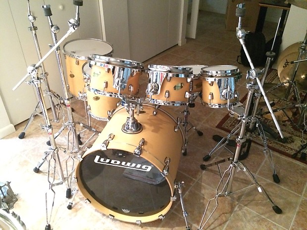 Ludwig accent wood top