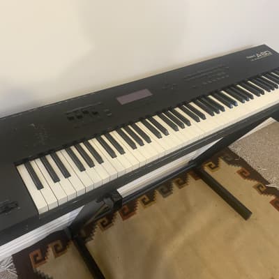 Roland A-80 88-Key MIDI Keyboard Controller 1989 - 1995 - Black image 1