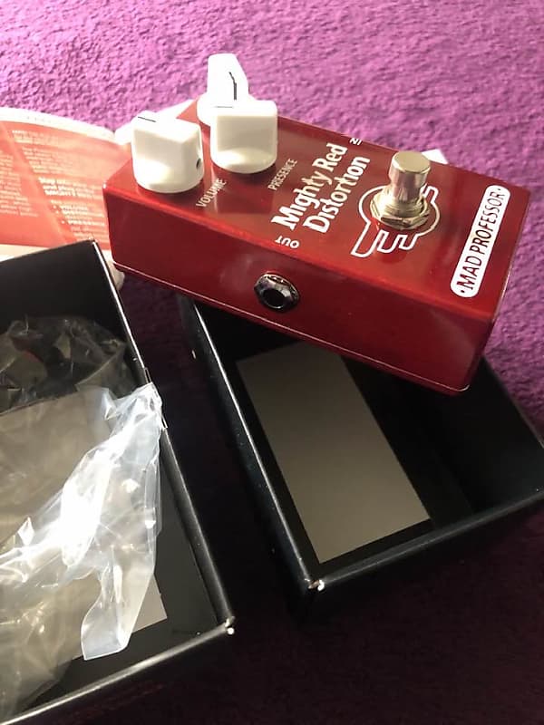 Mad Professor Mighty Red Distortion - Hand Wired - Guitar