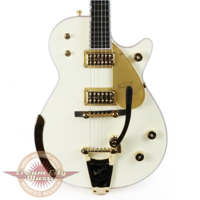 Gretsch G6134T-58 Vintage Select Penguin with Bigsby TV Jones in Vintage White image 1