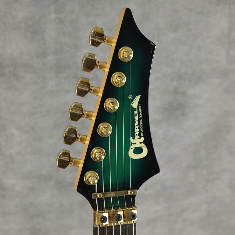 Charvel CDS-075 See Through Green Burst [SN 384979] [05/02]