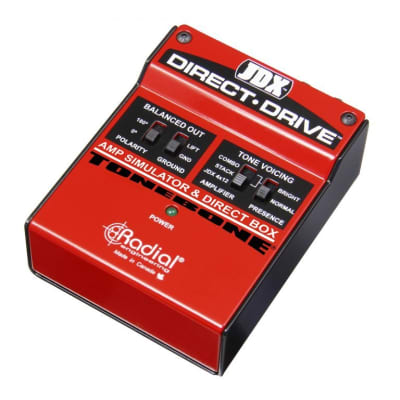 Radial JDX Direct Drive Amp Sim & DI Box image 2