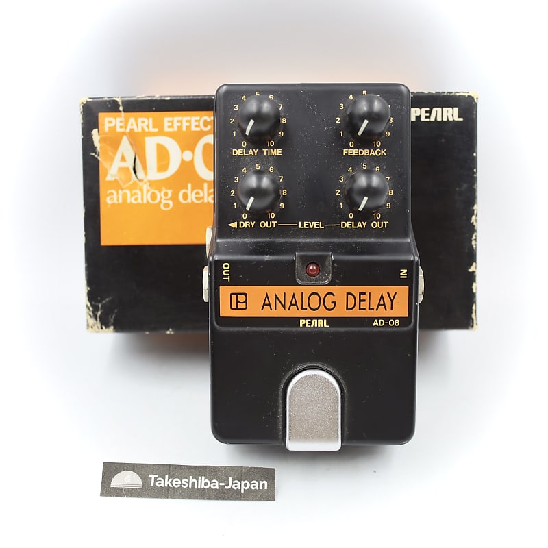 【予約中！】 AD-08 Pearl Analog Canada Reverb | Delay ギター