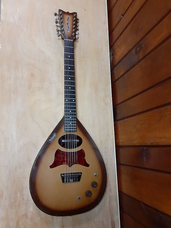 Vintage 1960's Danelectro 12 String Bellzouki - Vincent Bell | Reverb