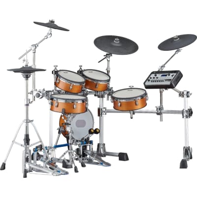 Yamaha DTX10K-X RW Electronic Drum Set Real Wood image 2