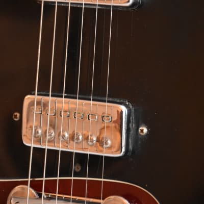 Mars Hertiecaster – 1970s Vintage Teisco Style Solidbody SG Guitar image 6
