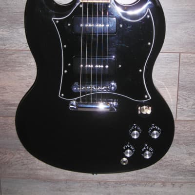 2012 Gibson SG Standard P90 Limited Edition Ebony with OHSC | Reverb