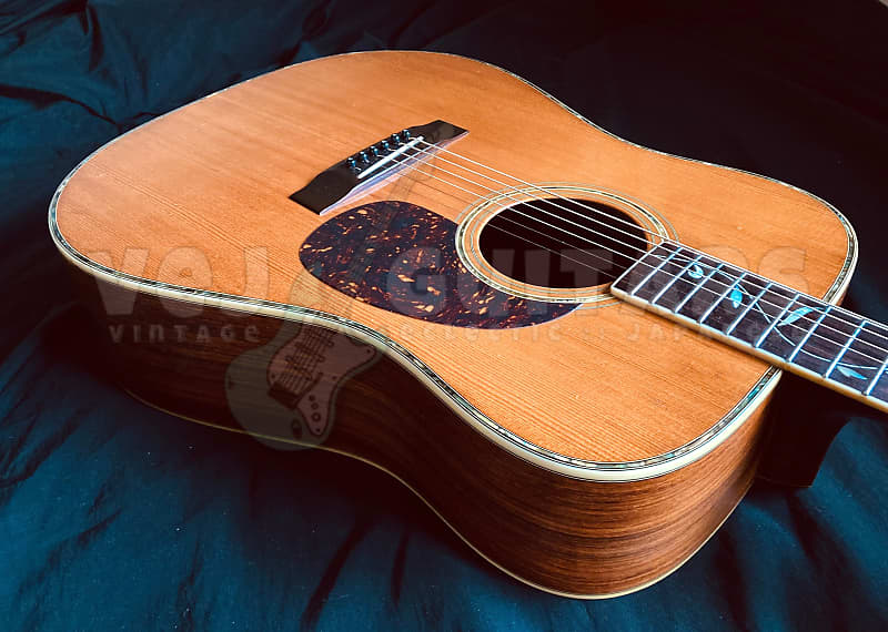 JAGARD (by TERADA) 'TREE OF LIFE' LUXURY DREADNOUGHT MIJ 1970s w