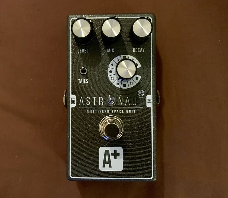 Shift Line A+ Astronaut V2 Multiverb Space Unit reverb pedal 2018 Dark Grey