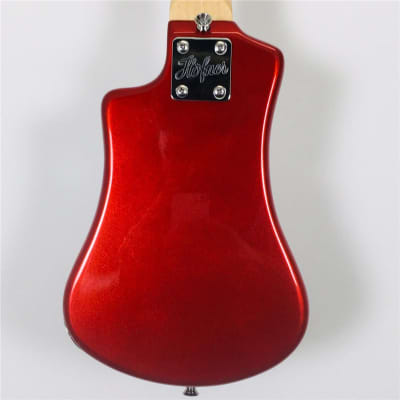 Hofner HCT-SH Shorty Electric Travel, Red, B-Stock image 3