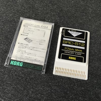 Korg SRC-512 RAM Memory Card Korg 01/W, 01/WFD, 03R/W, Prophecy