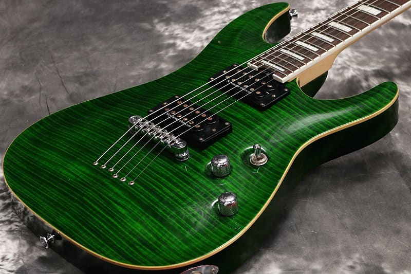 Schecter PA-FC TH See Thru Green- Shipping Included*
