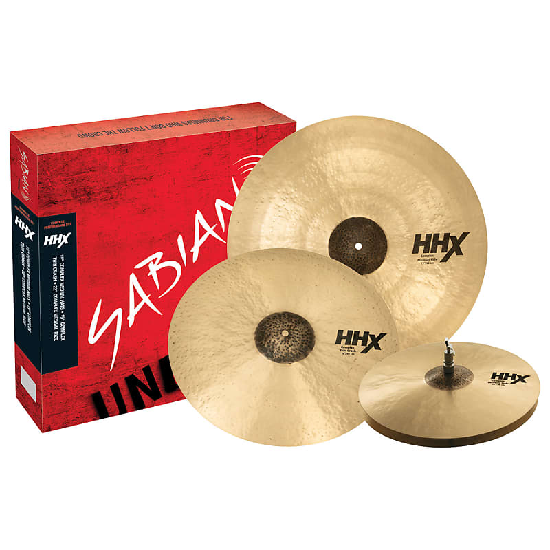 Sabian HHX Complex Performance Cymbal Set image 1
