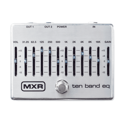MXR M108S Ten Band EQ Silver