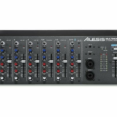 |New-In-Box|- Alesis MULTIMIX 10-Channel Wireless Rackmount Mixer with Bluetooth Convenient Connect image 1
