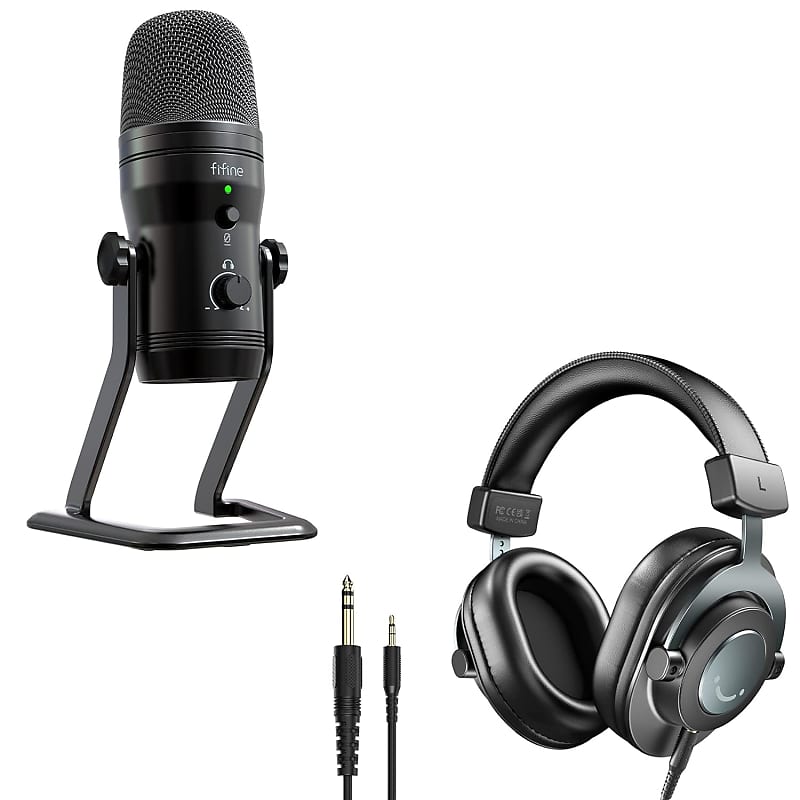 Recording Studio Microphone Headphone For Recording Vocals Usb