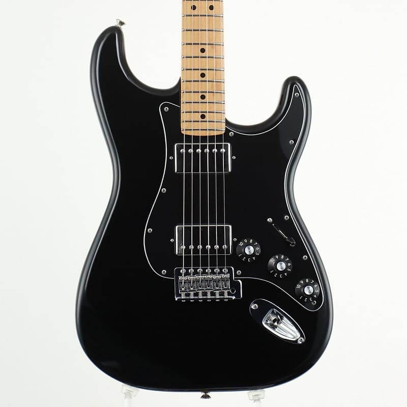 Fender Mexico Blacktop Stratocaster HH Maple Fingerboard Black [SN  MX10152640] (09/27)