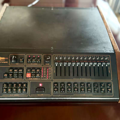 Linn LM-1 Drum Computer 1980s - Black
