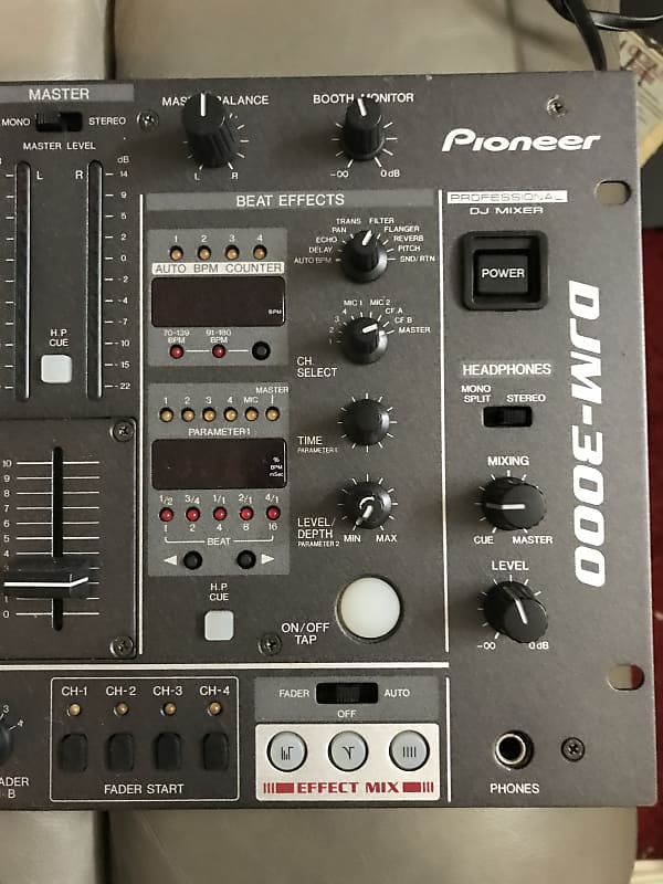 Pioneer DJM-3000 Professional DJ Mixer 4-Channel 4ch DJM3000