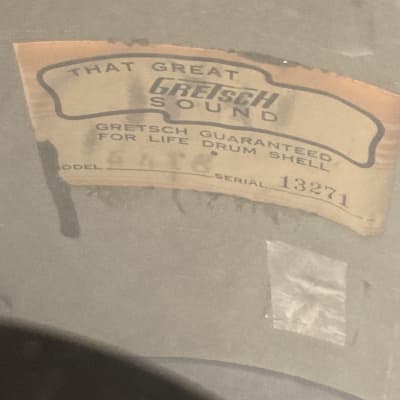 Gretsch - 13x9" Maple Rack Tom, with RIMS Mount 1970's - Natural image 14
