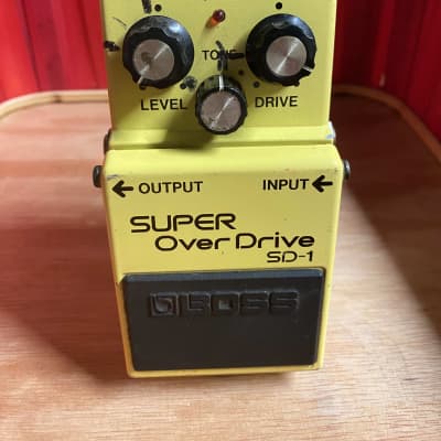 Boss SD-1 Super Overdrive 1981 - 1988 Made In Japan socketed&PSA