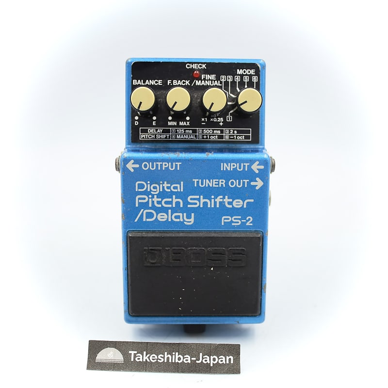 BOSS PS-2 デジタルピッチシフター/ディレイ Boss PS-2 Digital Pitch Shifter Delay | Reverb Canada