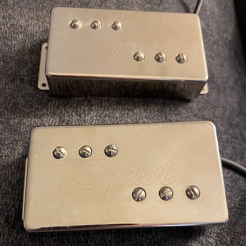 Pair of Wide Range Humbuckers from Squier | Reverb