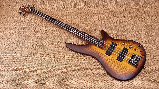 SALE - Ibanez SR500 ZW Flat Brown Burst Bass - Bartolini
