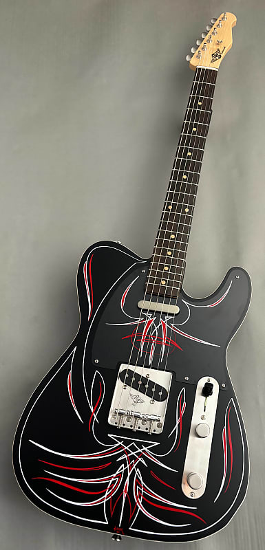 RS Guitarworks Slab Bakersfield - Black Pinstripe ≒3.07kg