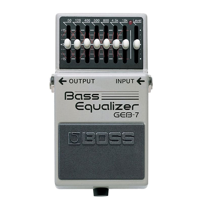 BOSS Bass Equalizer GE-7B 日本製 Boss GE-7B Bass Equalizer Japan Black Label Guitar Effect