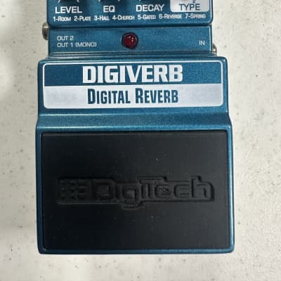 Digitech DigiVerb Digital Reverb Pedal | Reverb