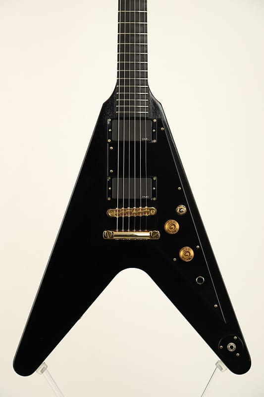 Gibson USA Limited Run Flying V Gothic II MOD Satin Ebony [SN 004660686]  [06/04]