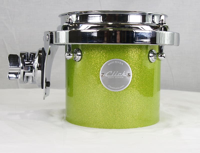 Click Icon 6ply Maple 6x6 Tom Tom Lemon-Lime Misty Sparkle image 1