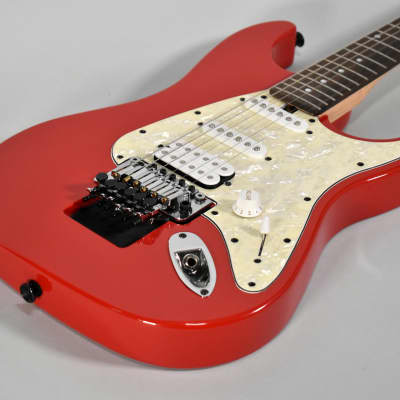 Floyd Rose Discovery Series DST-3 Red Finish S-Style Guitar image 7