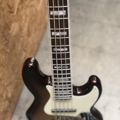 2019 Fender American Ultra V Bass 5 String - Mocha Burst image 8