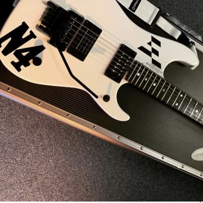 Washburn N4 MIJ White | Reverb