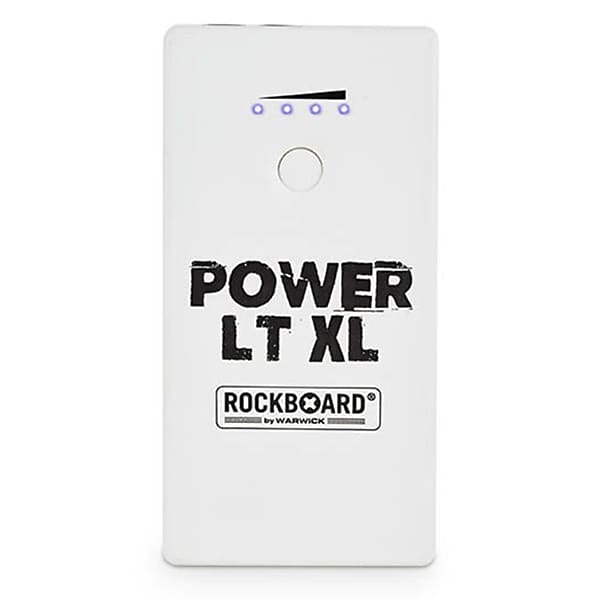 RockBoard Power LT XL Rechargeable Guitar Effects Pedal Power Station, White image 1