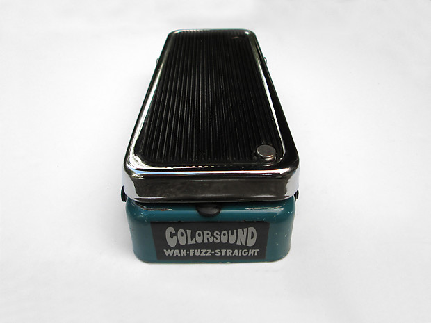 Vintage 70's Colorsound Wah-Fuzz-Straight - Wah Wah + Fuzz - Sola Sound  London - Worldwide Shipping