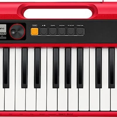 Casio CT-S200 Casiotone Portable Keyboard. Red