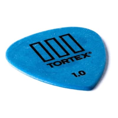 Dunlop Tortex TIII Picks, Blue,1.00mm Gauge, 12-pack image 4
