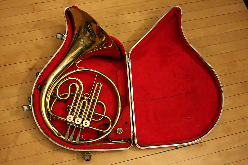 C.G. Conn Single French Horn Brass Reverb